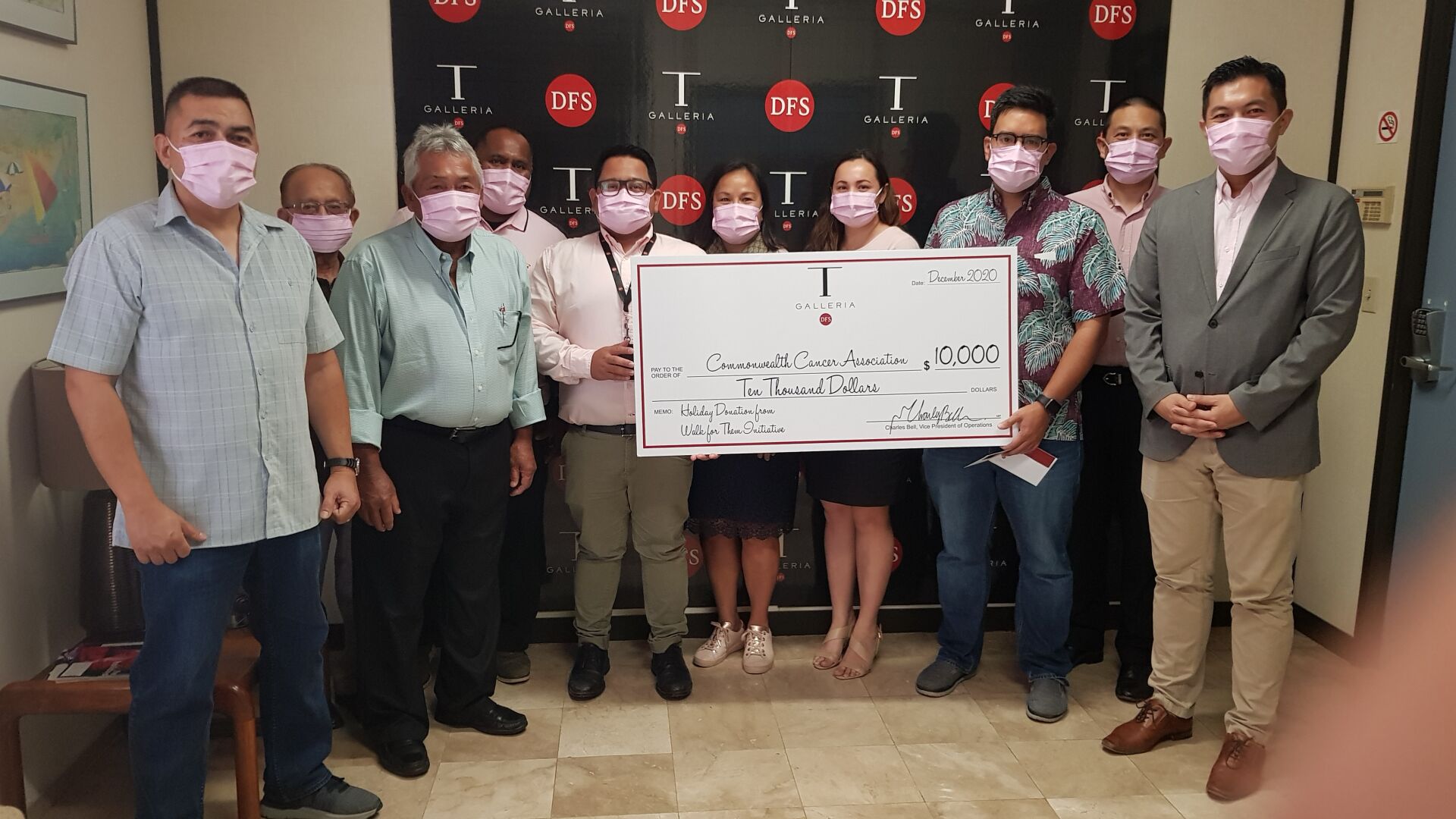 DFS donation to CCA